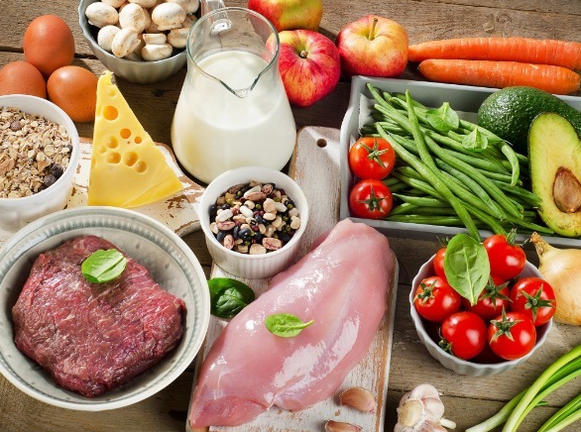 Produtos para a dieta proteica
