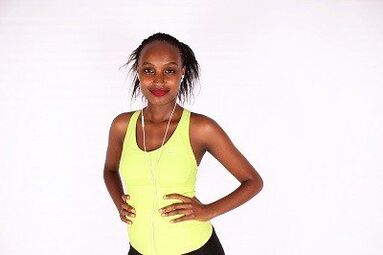 Rapaza despois dun longo paseo